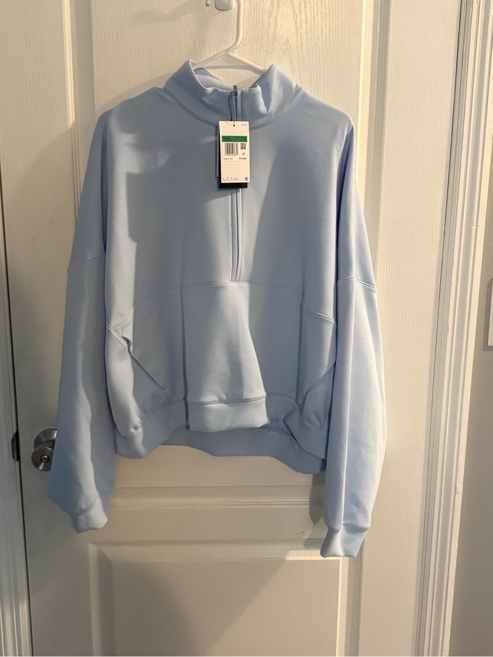 Nike Women’s Dri-fit Oversized Impossibly Soft XL Training Half-zip New with Tag